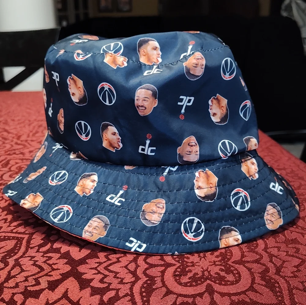 Washington Wizards Reversible Bucket Hat Kyle Kuzma & Jordan Poole Giveaway '23
